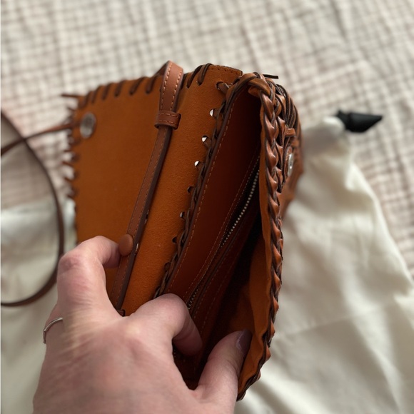 STAUD Acute Brown Woven Bag - Picture 4 of 4